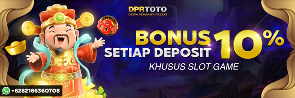 BONUS DEPOSIT 10 RIBU SLOT GAME